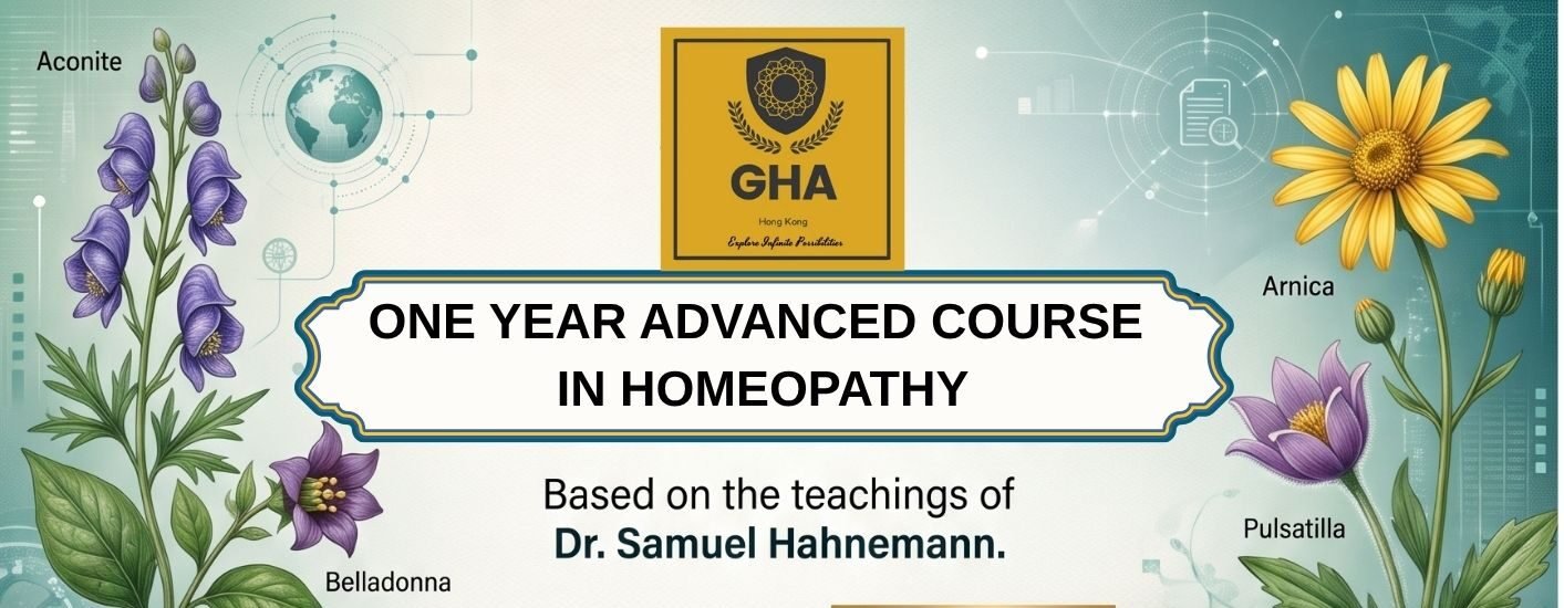 Homeopathy 1 year Course(2026 Oct)