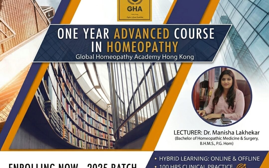 Homeopathy 1 year Course