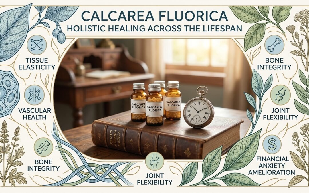 抗衰老與關節護理：順勢療法 Calcarea Fluorica 如何改善血管與組織彈性 Immunity & Joint Repair 