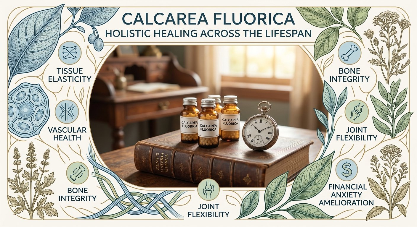 抗衰老與關節護理：順勢療法 Calcarea Fluorica 如何改善血管與組織彈性 Immunity & Joint Repair 
