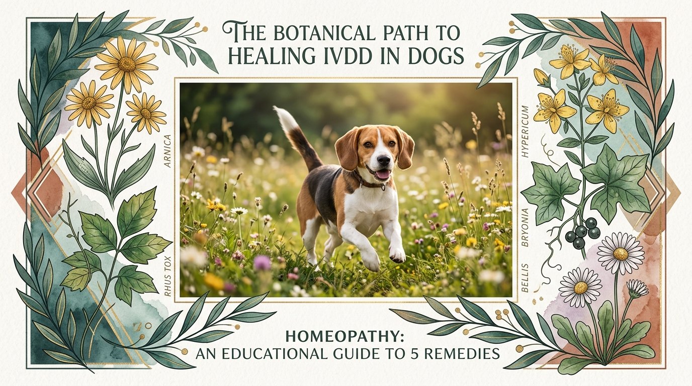 Healing Your Dog’s Herniated Disc: A Homeopathic Approach當您的愛狗倒下時：治療犬椎間盤突出症的整體療法