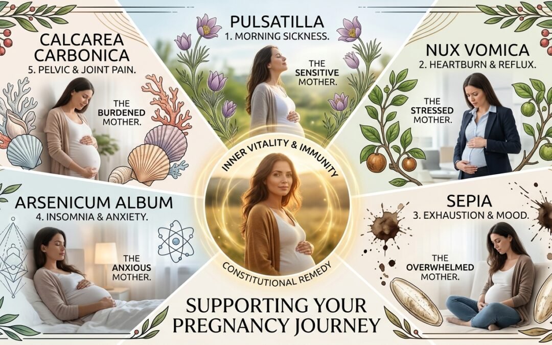 Supporting Your Pregnancy Journey: How Constitutional Homeopathy Nurtures Mind, Body, and Immunity陪伴您的懷孕旅程：體質順勢療法如何關顧身心與提升免疫力