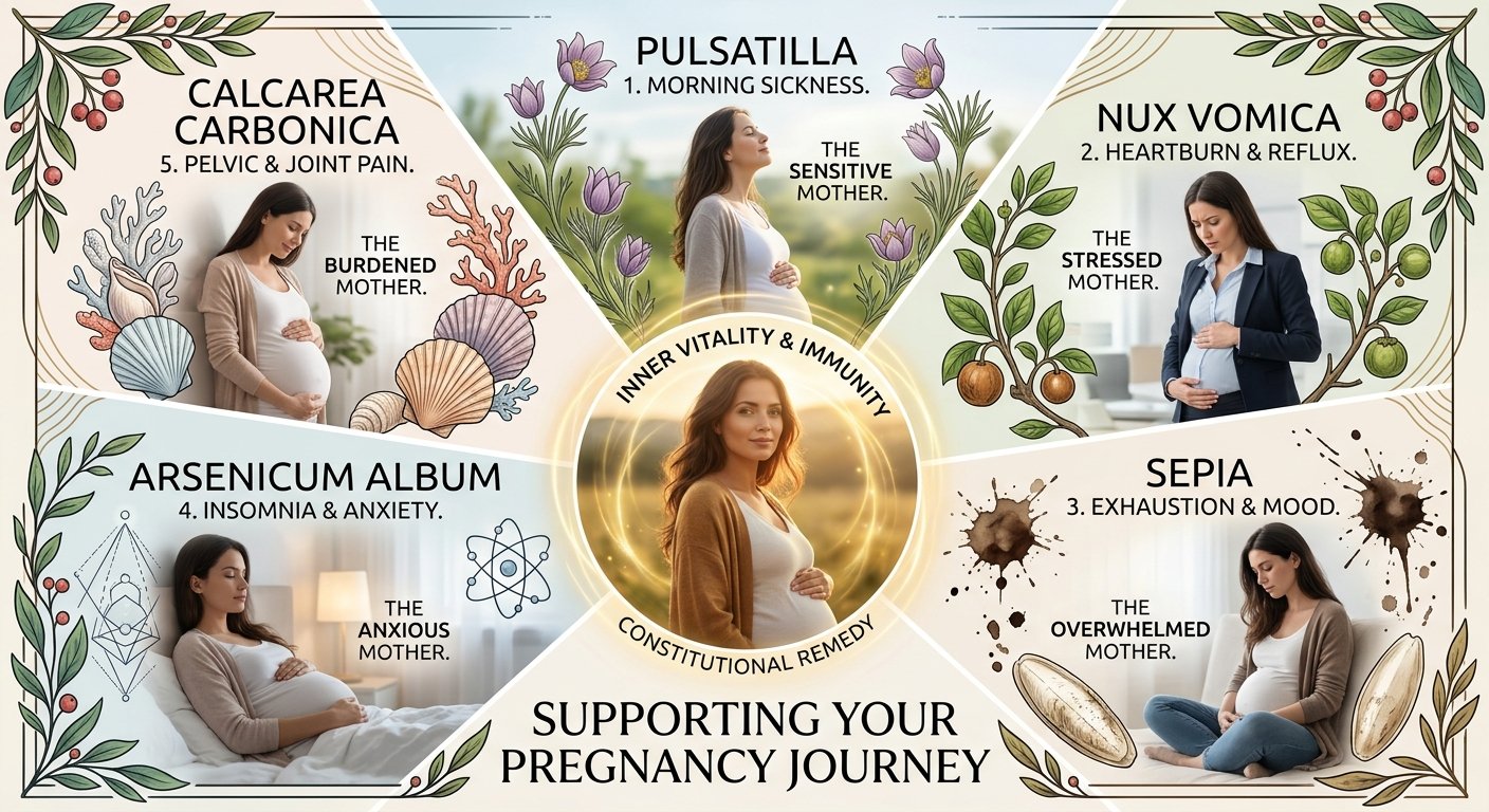 Supporting Your Pregnancy Journey: How Constitutional Homeopathy Nurtures Mind, Body, and Immunity陪伴您的懷孕旅程：體質順勢療法如何關顧身心與提升免疫力