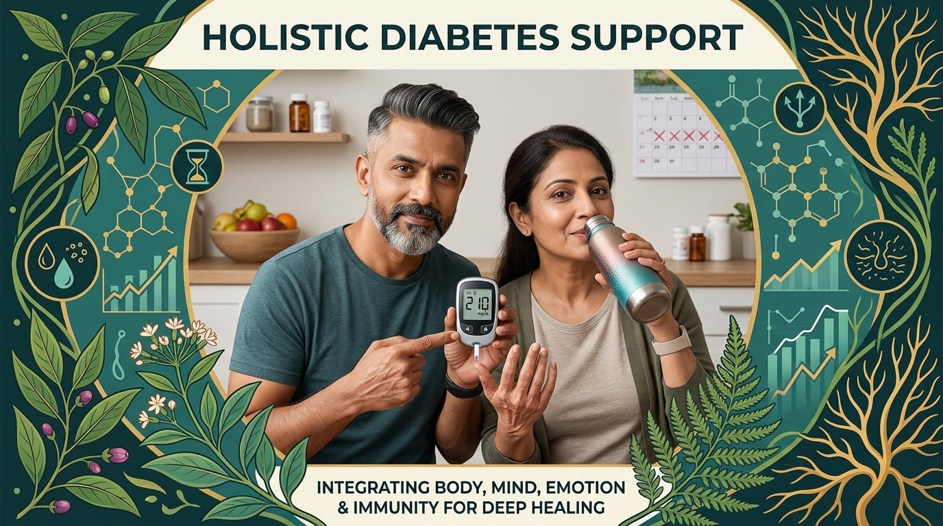 Holistic Diabetes Support: How Homeopathy Integrates Mind, Emotion, and Immunity for Deep Healing 糖尿病的全面調理：順勢療法如何結合身心、情緒與免疫力促進深層康復