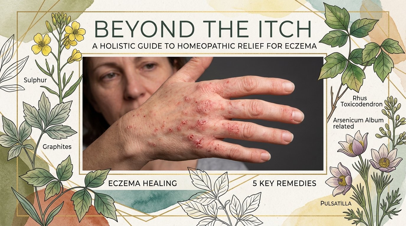 Beyond the Itch: A Holistic Guide to Homeopathic Relief for Eczema止癢之外：順勢療法全方位濕疹舒緩指南