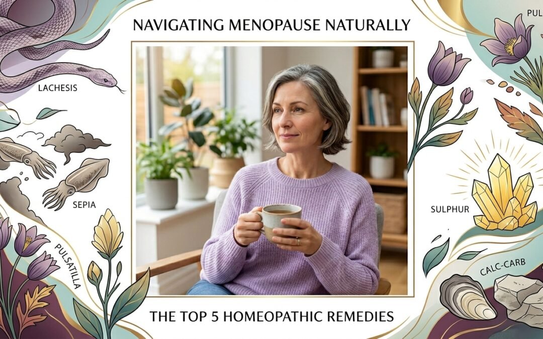 Navigating Menopause Naturally: A Homeopathic Approach自然渡過更年期：順勢療法的溫和守護