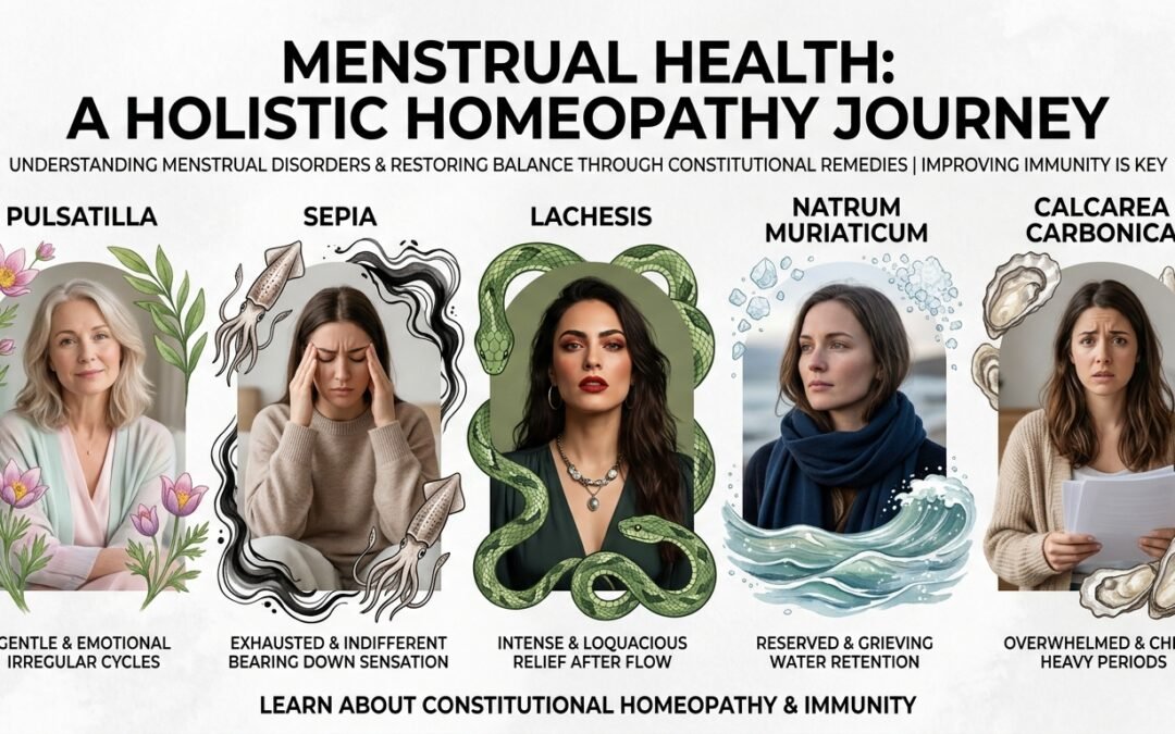 A Holistic Path: Understanding Menstrual Health through Constitutional Homeopathy順勢療法的整合調理：從體質與情緒探討月經失調