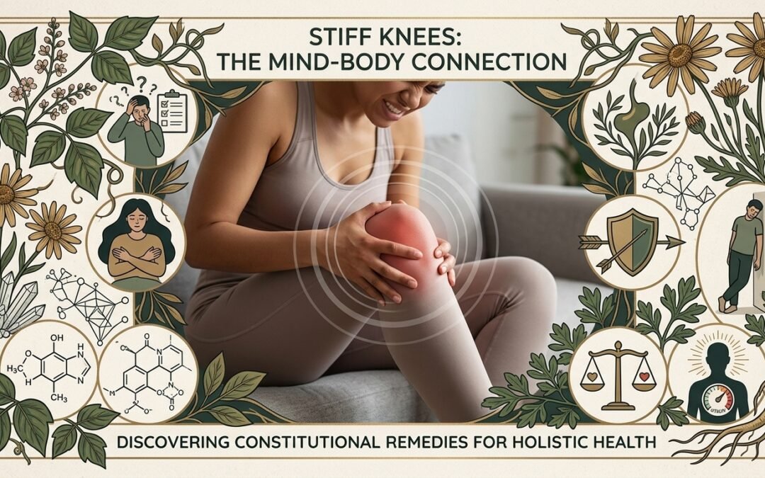 Beyond the Creak: What Your Stiff Knees and Emotions Are Trying to Tell You About Your Health從情緒與體質出發，順勢療法如何由內而外關顧您的膝關節