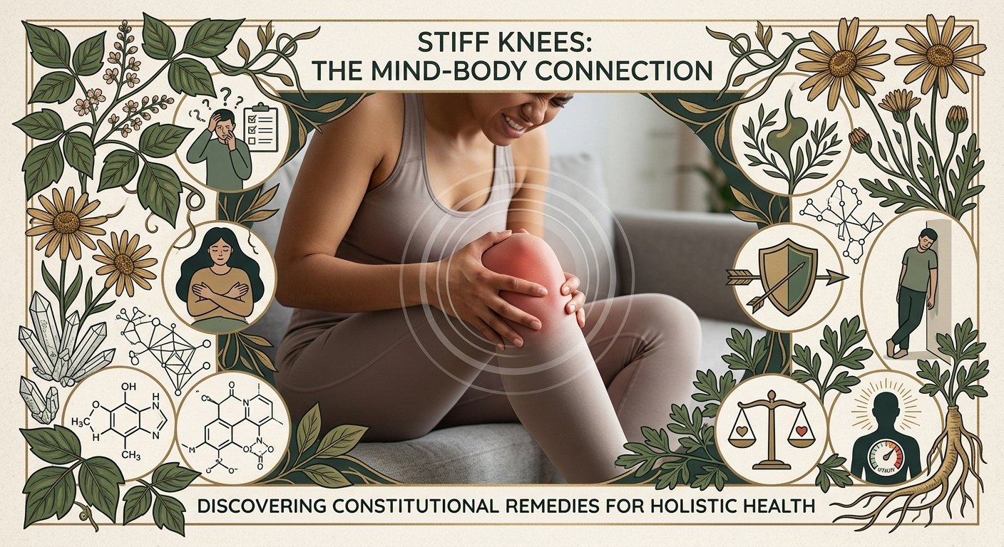 Beyond the Creak: What Your Stiff Knees and Emotions Are Trying to Tell You About Your Health從情緒與體質出發，順勢療法如何由內而外關顧您的膝關節